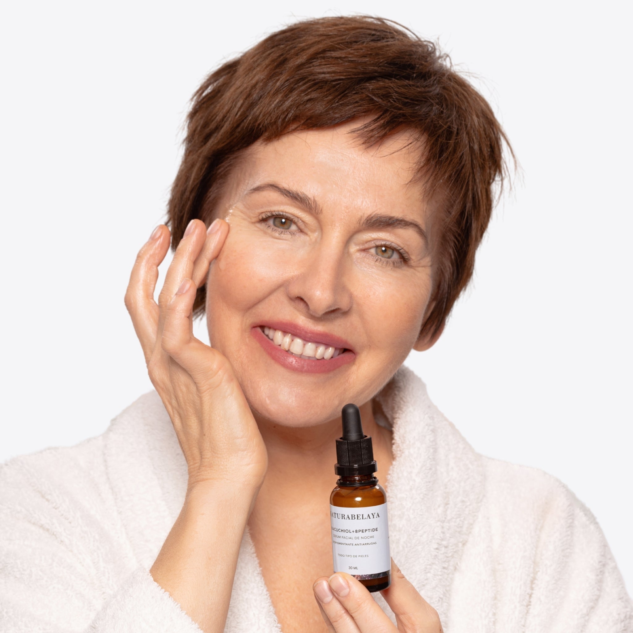 Serum de noche antiarrugas despigmentante Bakuchiol + 8Peptide