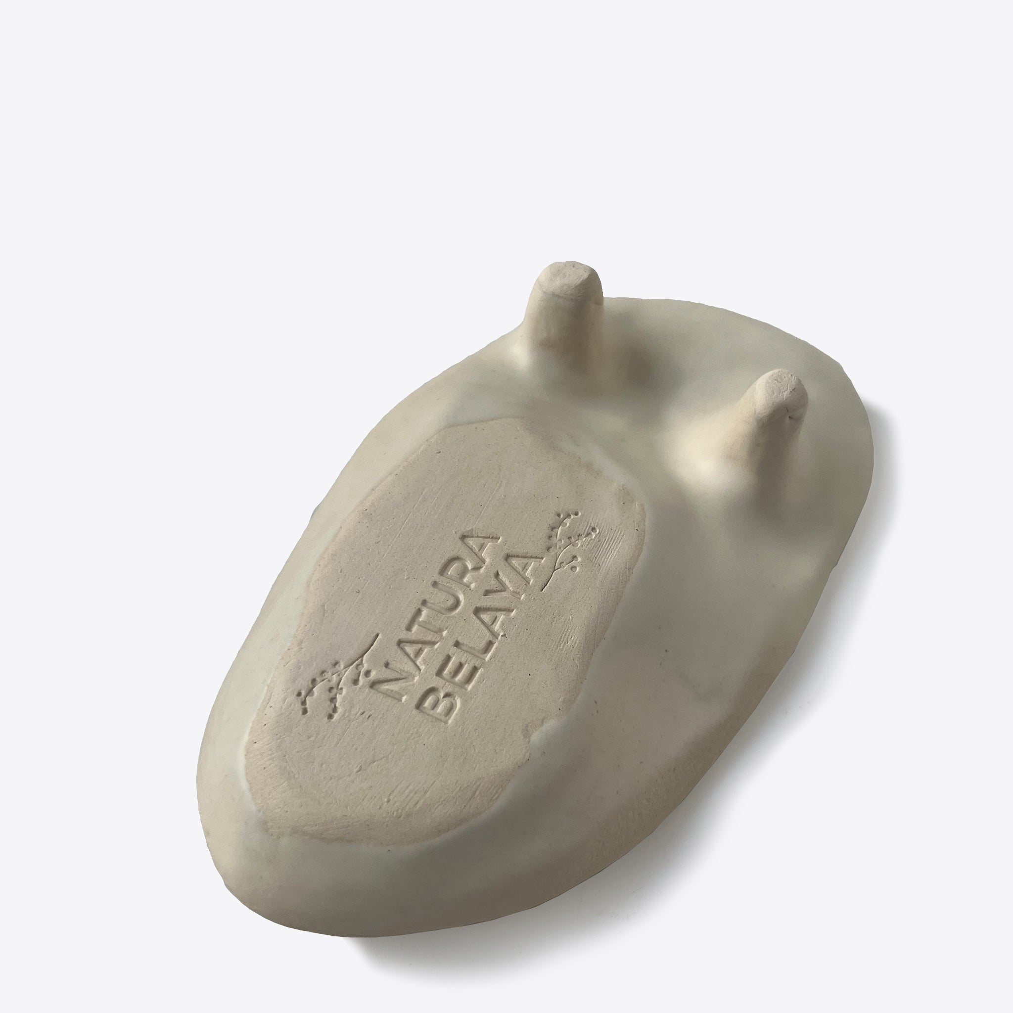 Jabonera blanco perla