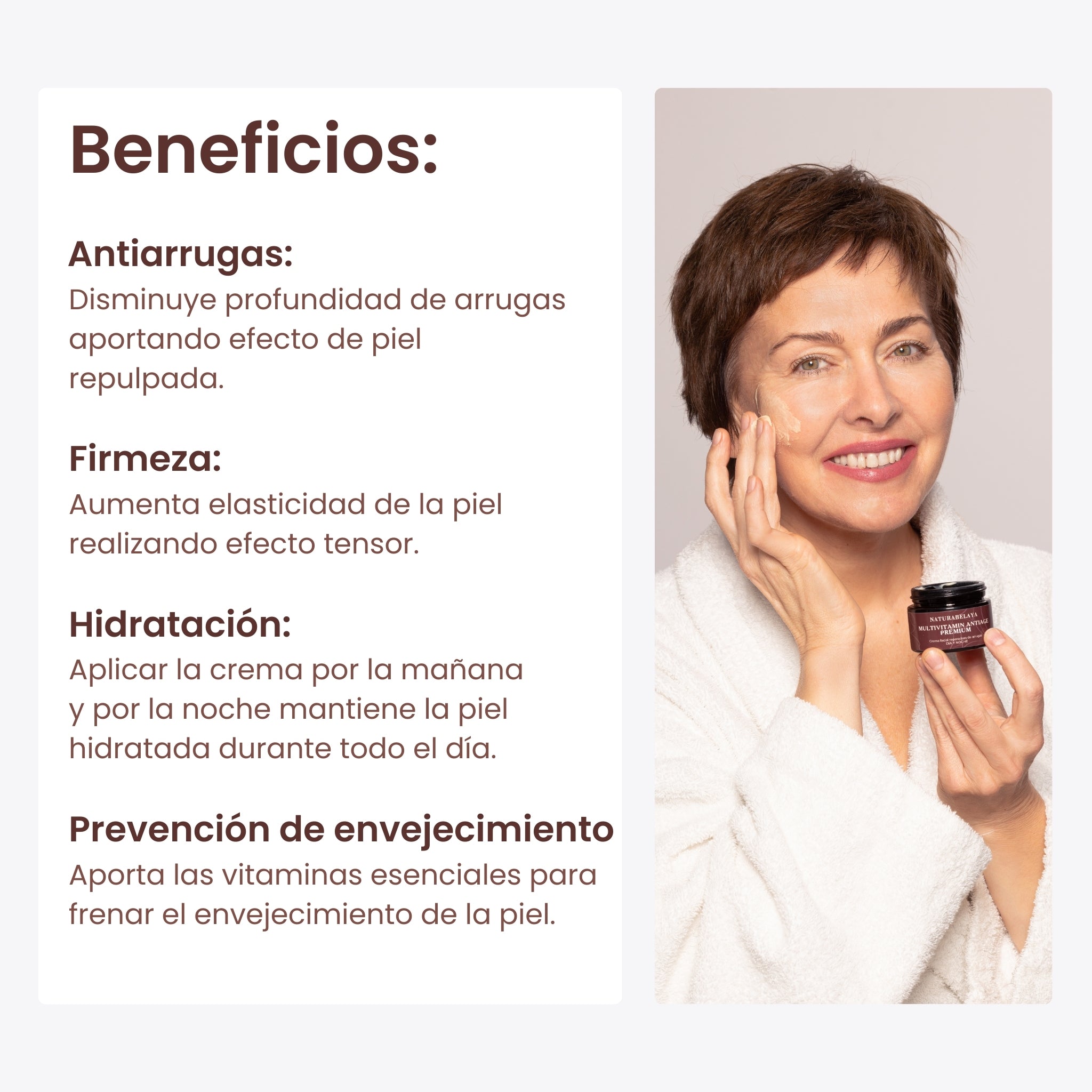 Crema antiarrugas Multivitamin Antiage Premium