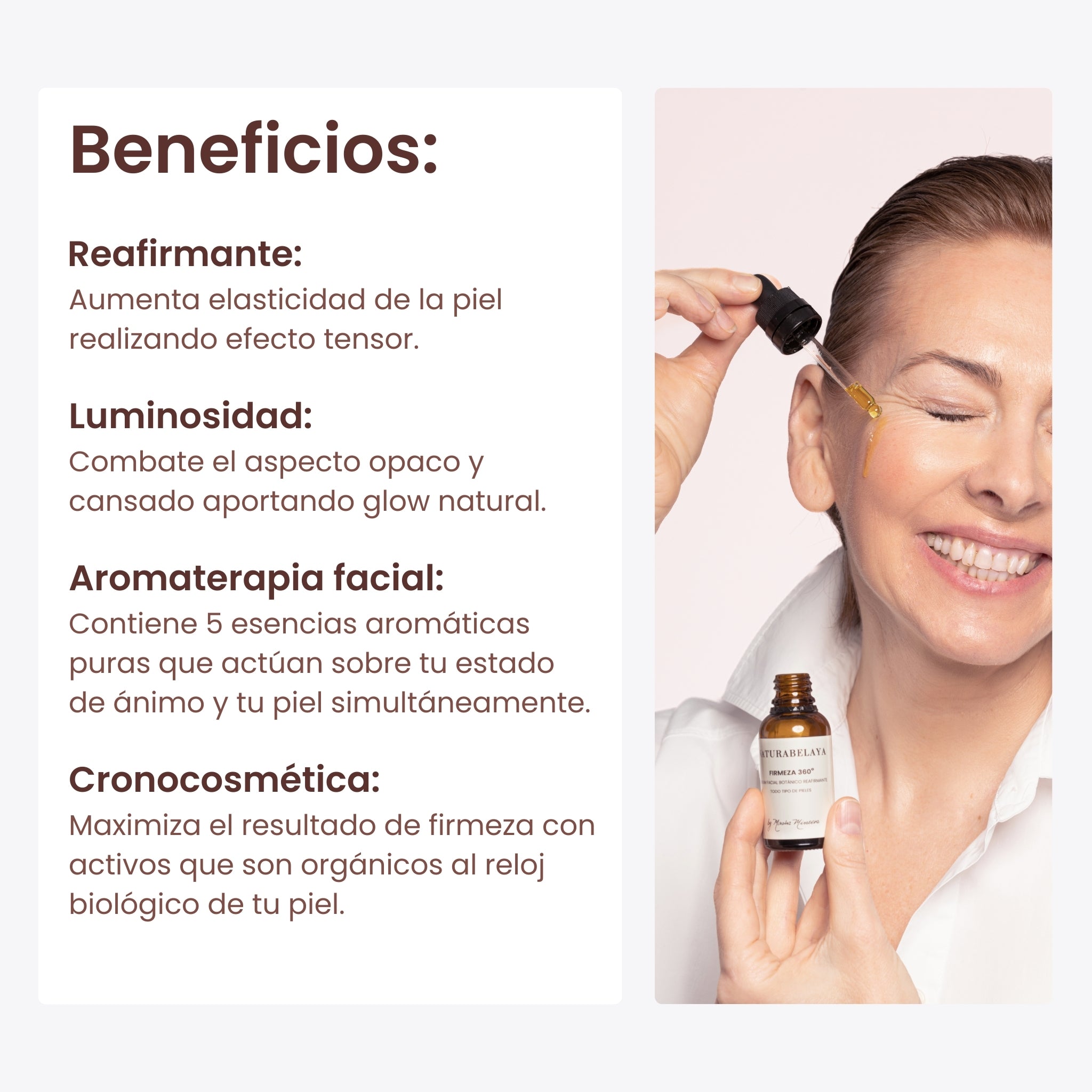Serum facial botánico reafirmante Firmeza 360º