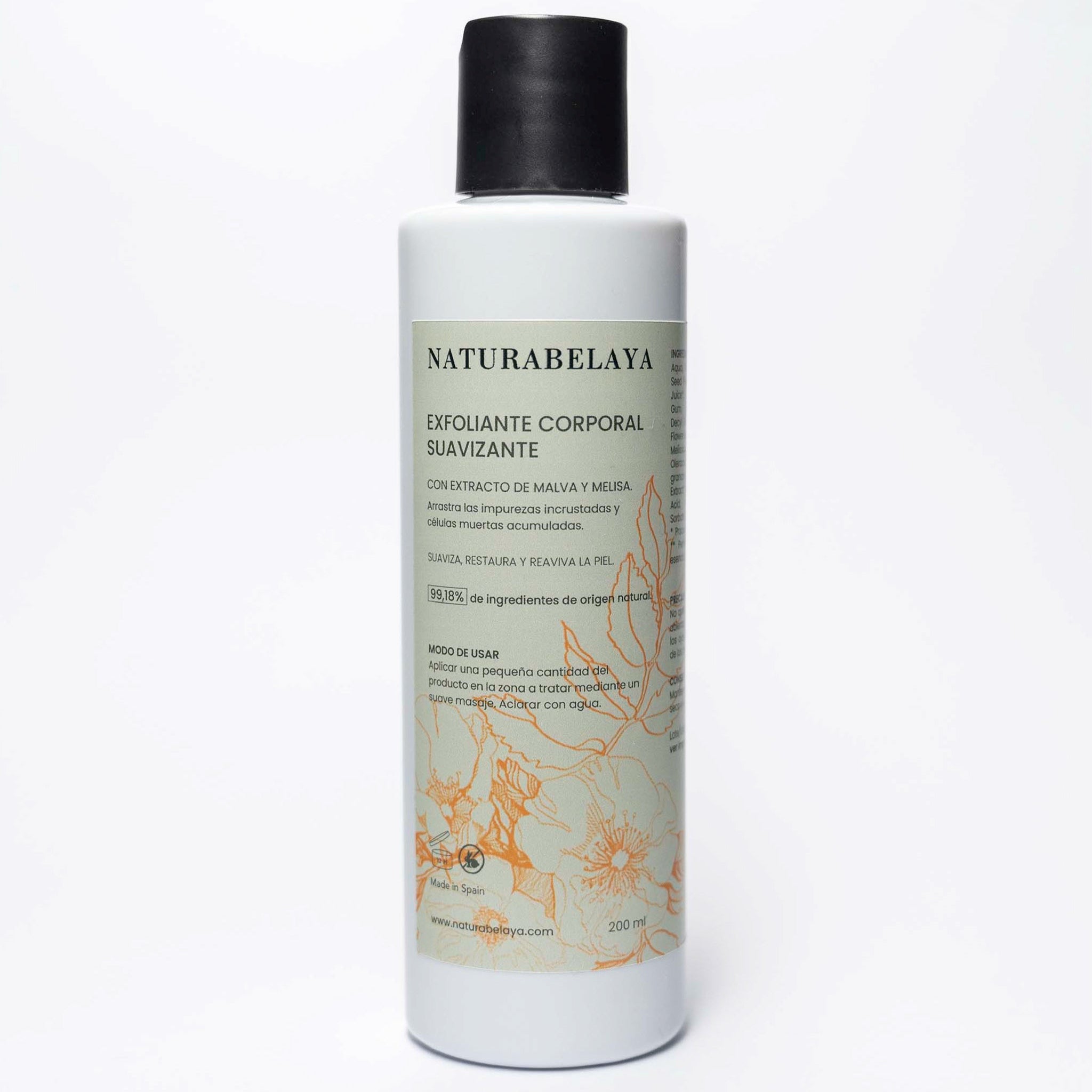 Exfoliante corporal con Melissa y Malva Silvestre