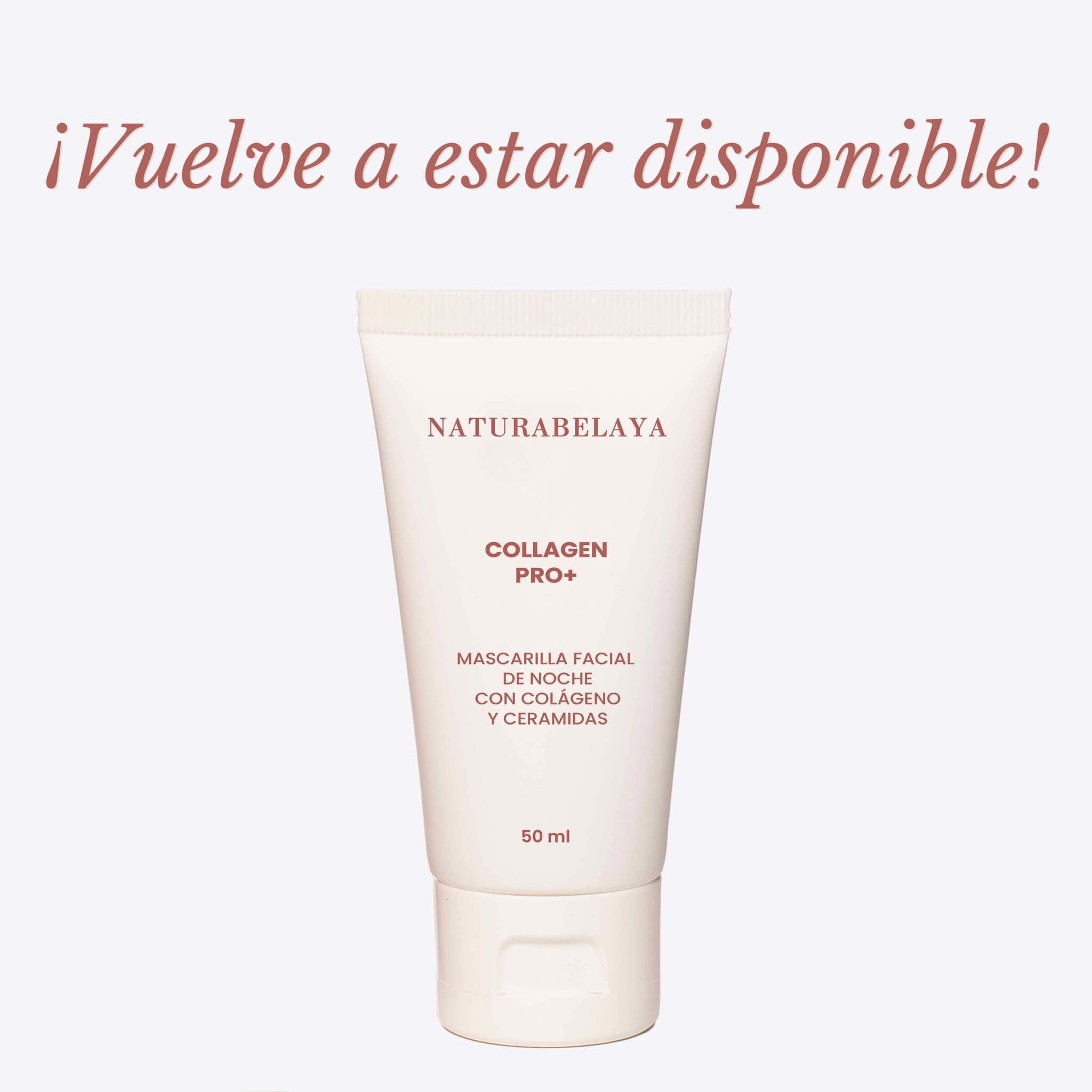 Mascarilla rejuvenecedora con colágeno y ceramidas Collagen Pro+