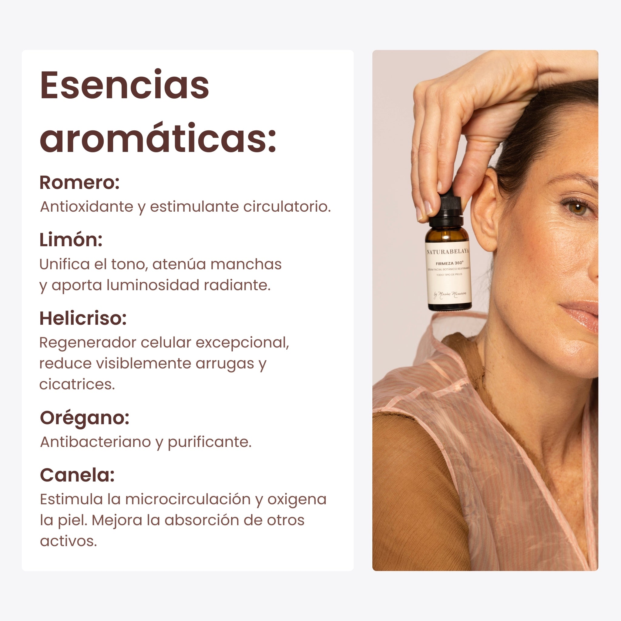 Serum facial botánico reafirmante Firmeza 360º
